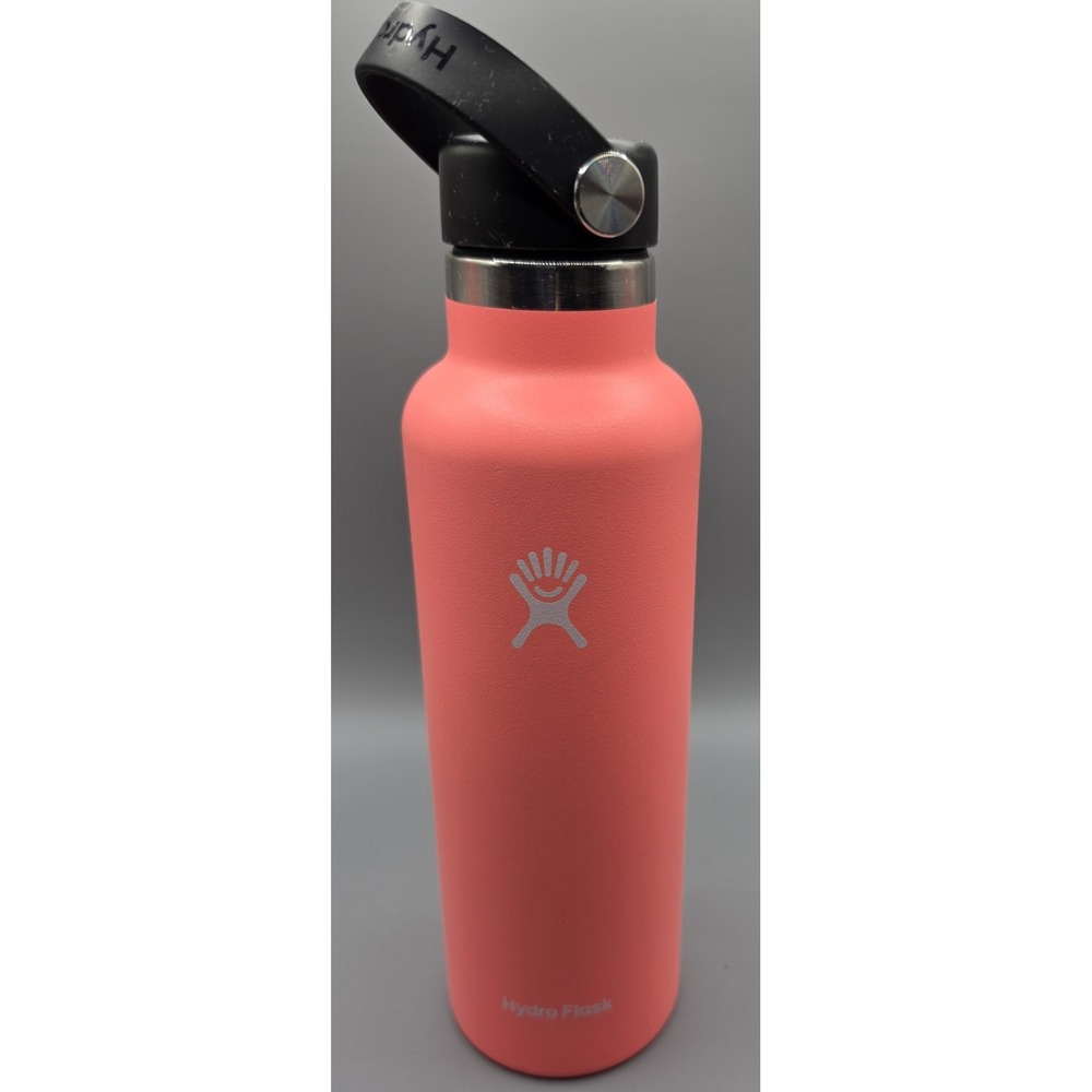 Hydro Flask 21 oz Standard Mouth Flex Cap Snapper Red Insulated Water Bottle